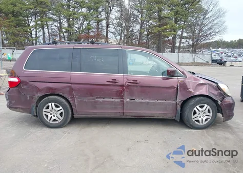 2007 Honda Odyssey Ex-L from USA, damaged, VIN 5FNRL38747B457312